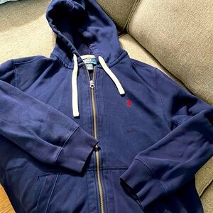 Polo by Ralph Lauren zip up sweatshirt EUC